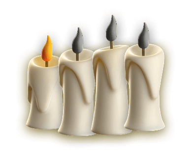 Christmas candles